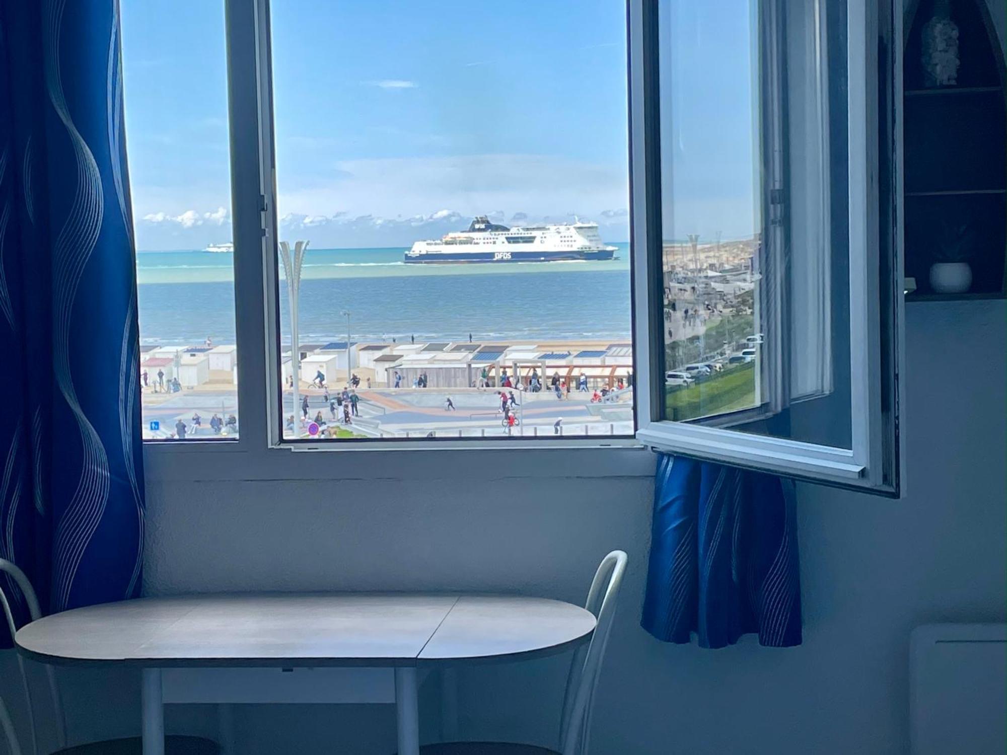 Studio A La Plage - Vue Mer Calais Luaran gambar