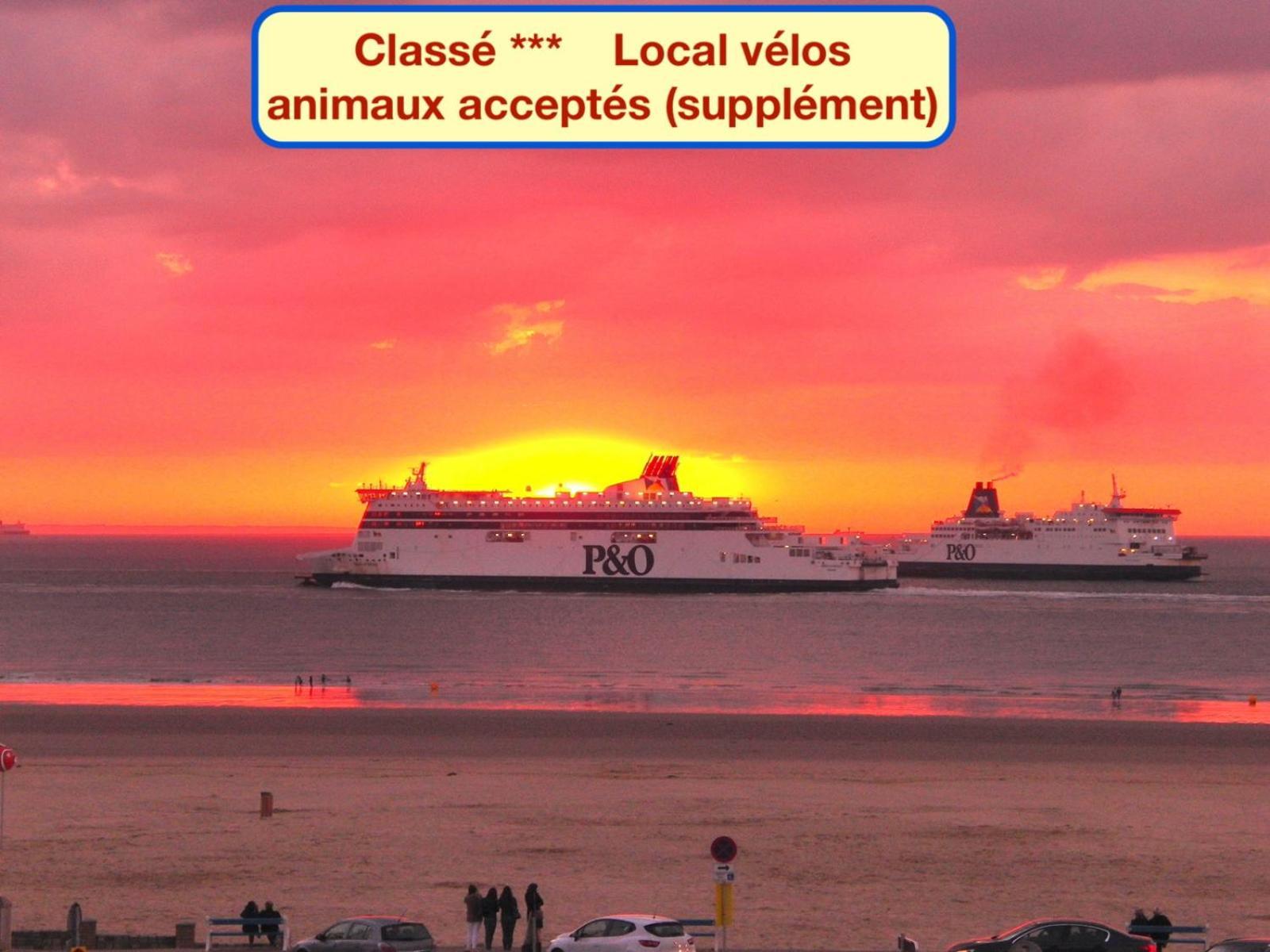 Studio A La Plage - Vue Mer Calais Luaran gambar